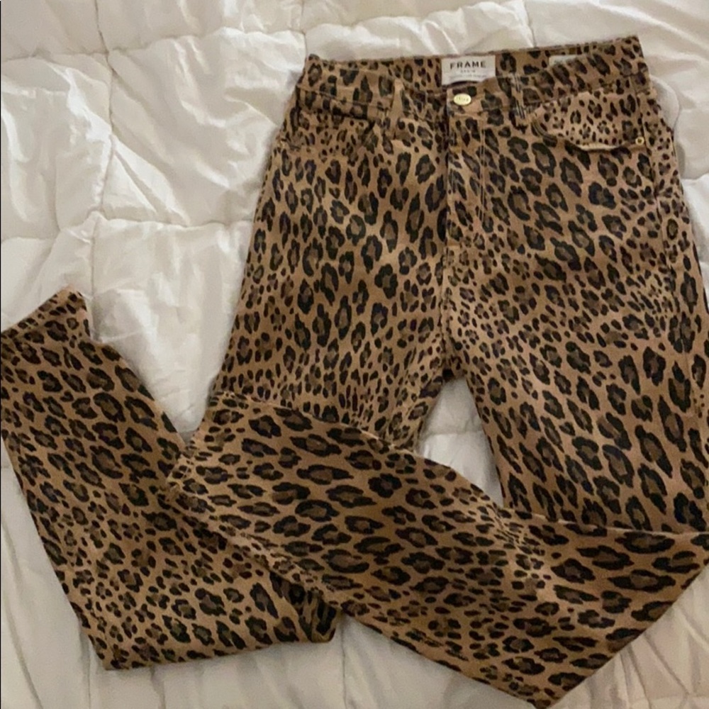 Frame skinny jeans Ali high rise cigarette